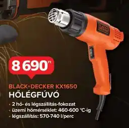 Auchan BLACK+DECKER KX1650 Hőlégfúvó ajánlat