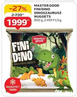 Auchan MASTER GOOD FINI DINO DINOSZAURUSZ NUGGETS ajánlat