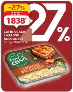 Auchan Come a Casa Lasagne Bolognese ajánlat