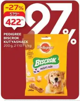 Auchan PEDIGREE BISCROK KUTYASNACK ajánlat