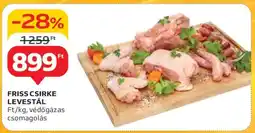 Auchan Friss csirke levestál ajánlat