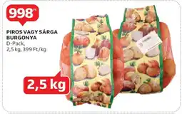 Auchan Piros vagy sárga burgonya ajánlat