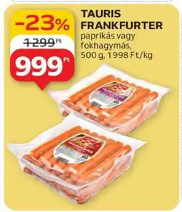 Auchan TAURIS FRANKFURTER ajánlat