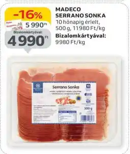 Auchan MADECO SERRANO SONKA ajánlat