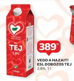 Auchan VEDD A HAZAIT! ESL DOBOZOS TEJ ajánlat