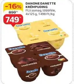 Auchan Danone Danette Krémpuding ajánlat