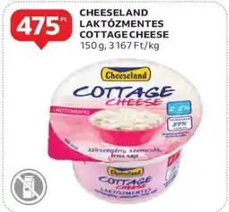 Auchan CHEESELAND LAKTÓZMENTES COTTAGE CHEESE ajánlat