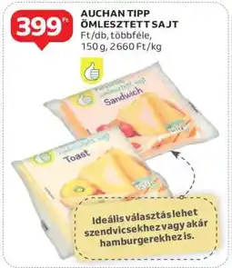 Auchan AUCHAN TIPP Ömlesztett Sajt ajánlat