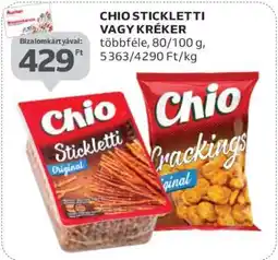 Auchan CHIO Stickletti vagy Kréker ajánlat
