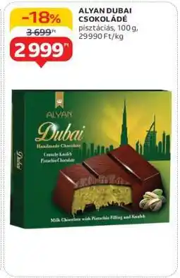 Auchan Alyan Dubai Csokoládé ajánlat