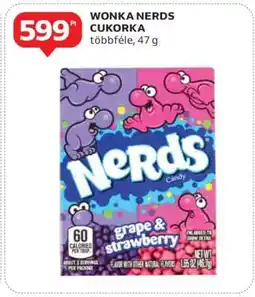 Auchan WONKA NERDS CUKORKA ajánlat