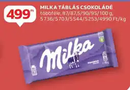 Auchan MILKA Táblás csokoládé ajánlat