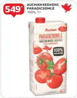 Auchan Auchan Kedvenc Paradicsomlé ajánlat