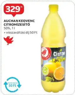 Auchan Auchan Kedvenc Citromízésítő ajánlat