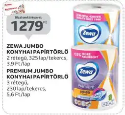 Auchan Zewa Jumbo Konyhai Papírtörlő ajánlat