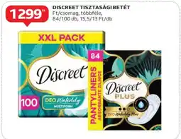 Auchan DISCREET TISZTASÁGI BETÉT ajánlat