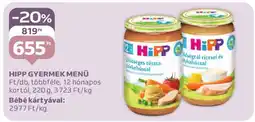 Auchan HIPP GYERMEK MENÜ ajánlat