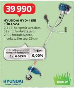 Auchan HYUNDAI HYD-415B Fűkasza ajánlat
