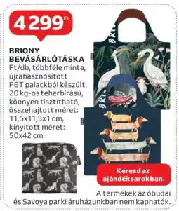Auchan BRIONY BEVÁSÁRLÓTÁSKA ajánlat
