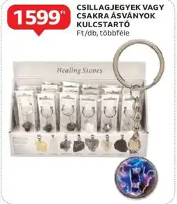 Auchan Csillagjegyek vagy Csakra Ásványok Kulcstartó ajánlat