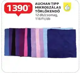 Auchan AUCHAN TIPP MIKROSZÁLAS TÖRLŐKENDŐ ajánlat