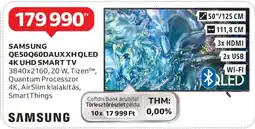 Auchan SAMSUNG QE50Q60DAUX XH QLED 4K UHD SMART TV ajánlat