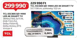 Auchan TCL 65C805 QD-Mini LED 4K Smart TV ajánlat