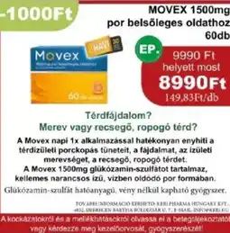 Movex por belsőleges oldathoz