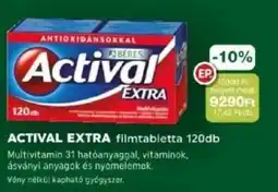 PatikaPlus Actival extra filmtabletta ajánlat