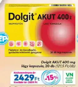 Gyöngy Patikák Dolgit akut lágy kapszula ajánlat