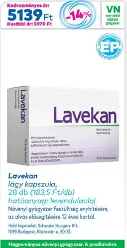 Lavekan lágy kapszula