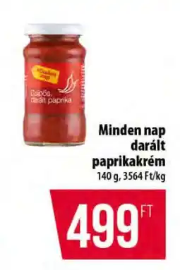 Coop Minden nap darált paprikakrém ajánlat