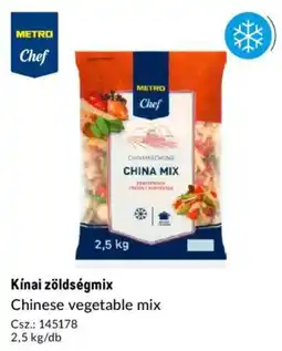 Metro METRO Chef Kínai zöldségmix ajánlat
