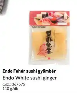 Metro Endo Fehér sushi gyömbér ajánlat