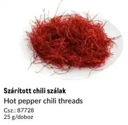 Metro Szárított chili szálak ajánlat