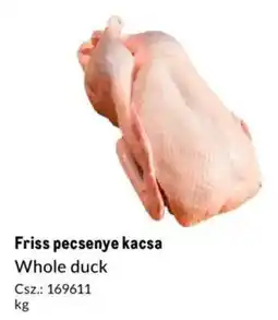 Metro Friss pecsenye kacsa ajánlat