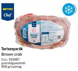 Metro METRO Chef Tarisznyarák ajánlat