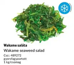 Metro Wakame saláta ajánlat