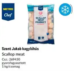 Metro METRO Chef Szent Jakab kagylóhús ajánlat