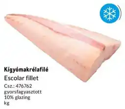 Metro Kígyómakrélafilé ajánlat
