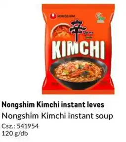 Metro Nongshim Kimchi instant leves ajánlat