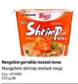 Metro Nongshim shrimp instant soup ajánlat