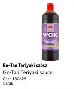 Metro Go-Tan Teriyaki szósz ajánlat