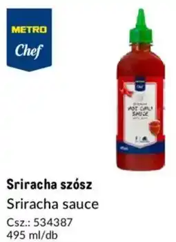 Metro METRO Chef Sriracha szósz ajánlat