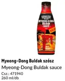 Metro Myeong-Dong Buldak szósz ajánlat