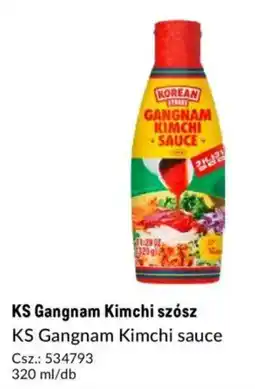 Metro KS Gangnam Kimchi szósz ajánlat