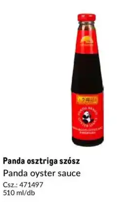 Metro Panda osztriga szósz ajánlat