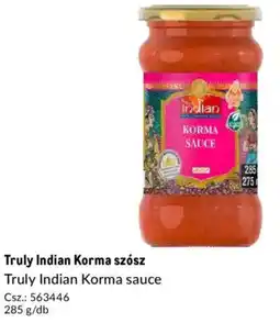 Metro Truly Indian Korma szósz ajánlat