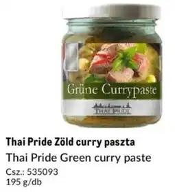 Metro Thai Pride Zöld curry paszta ajánlat