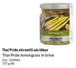 Metro Thai Pride citromfű sós lében ajánlat